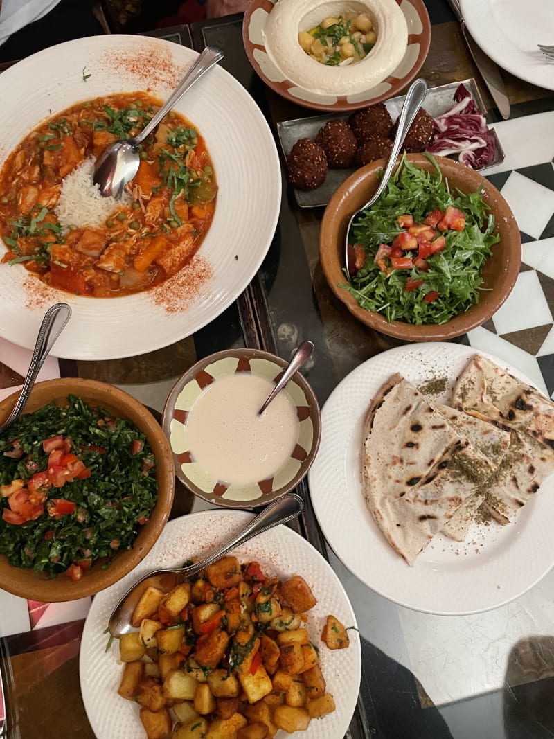 Mezze, cold and warm - Al Ajami, Paris