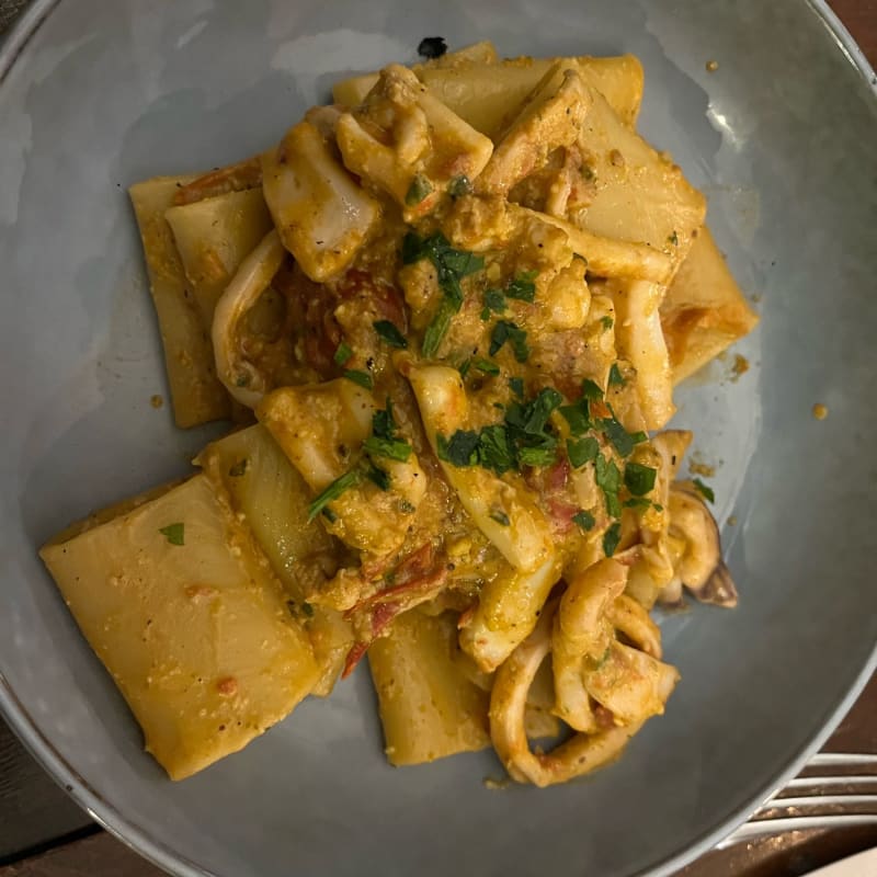 Pâtes au calamars  - Gioia Ristorante, Paris