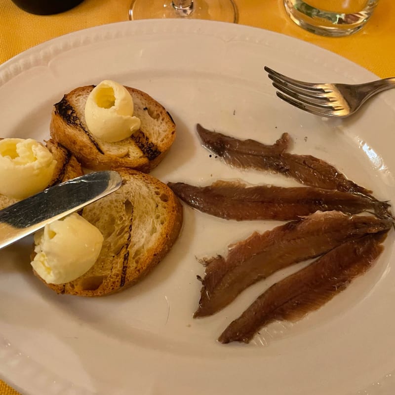 Acciughe del Cantabrico - La Taverna dei Golosi, Milan