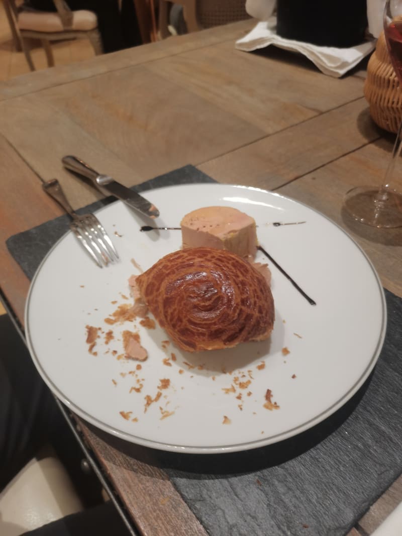 Foie gras et sa brioche  - La Table des Impressionnistes, Honfleur