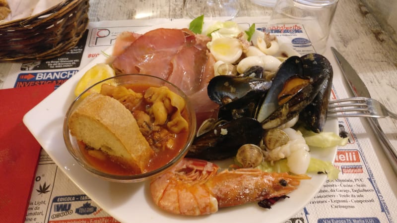 Degustazione di mare - Trattoria Stefan Pizzeria