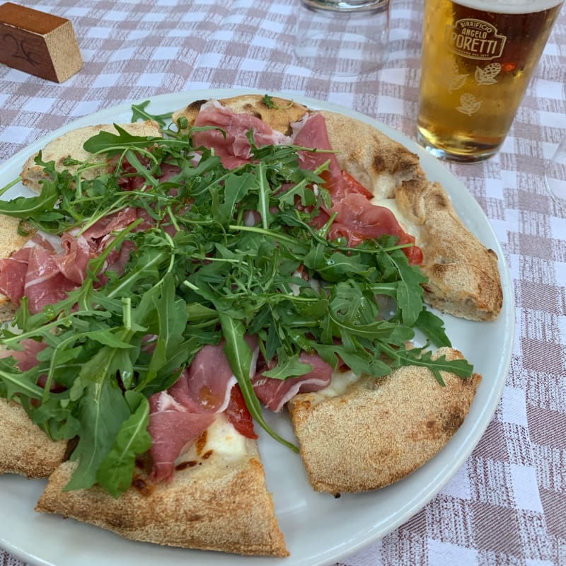 Pizza prosciuto crudo e rucola - JODOK PIZZA E CUCINA, Milan