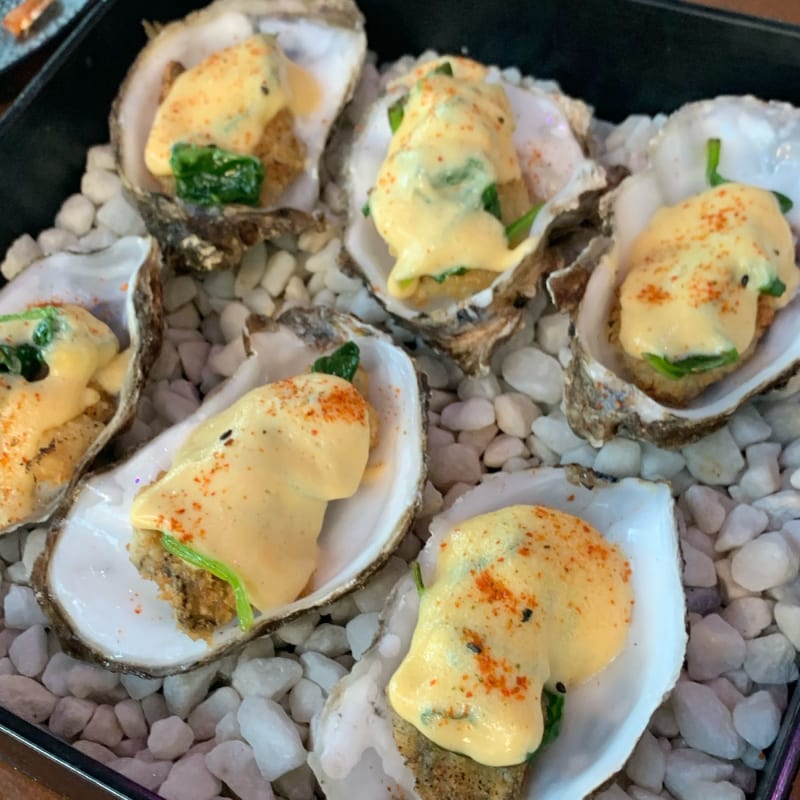 Oesters gratin, altijd goed! - Ono, Rotterdam