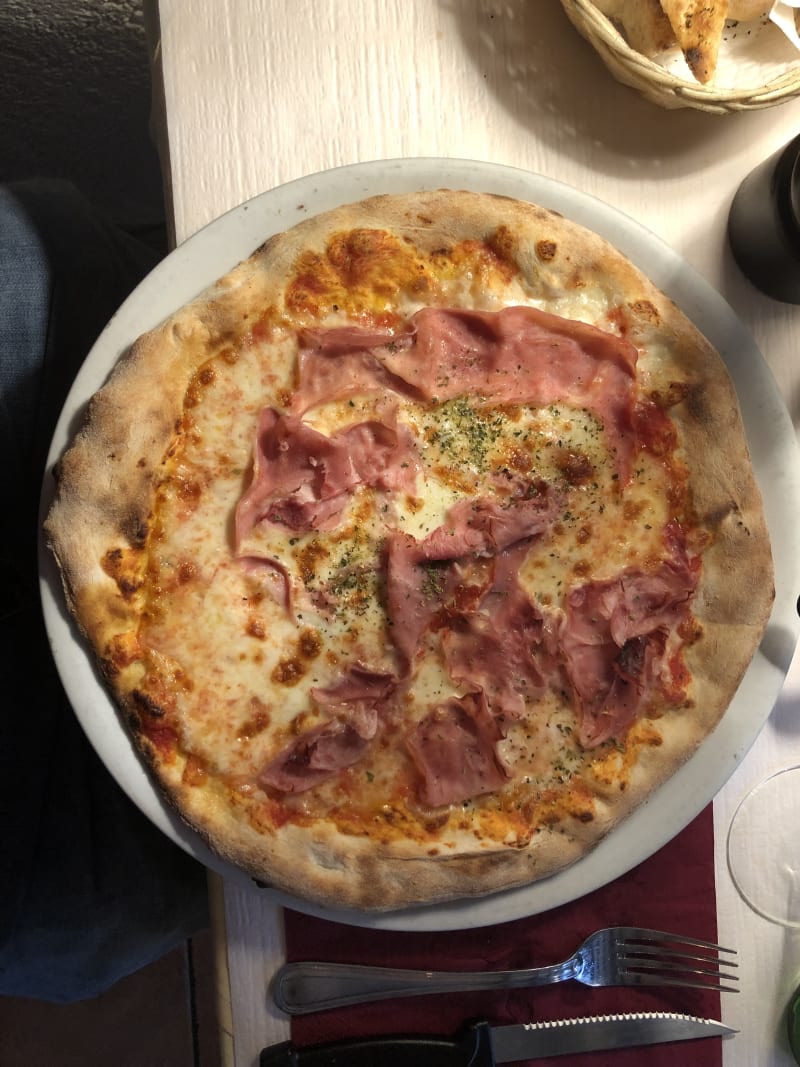 Pizza prosciutto - Chez Lopez, Geneva