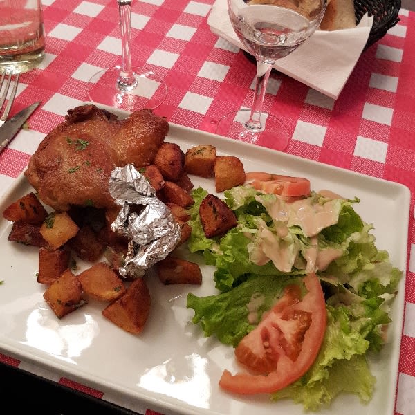 Confit canard - L'Escale, Paris