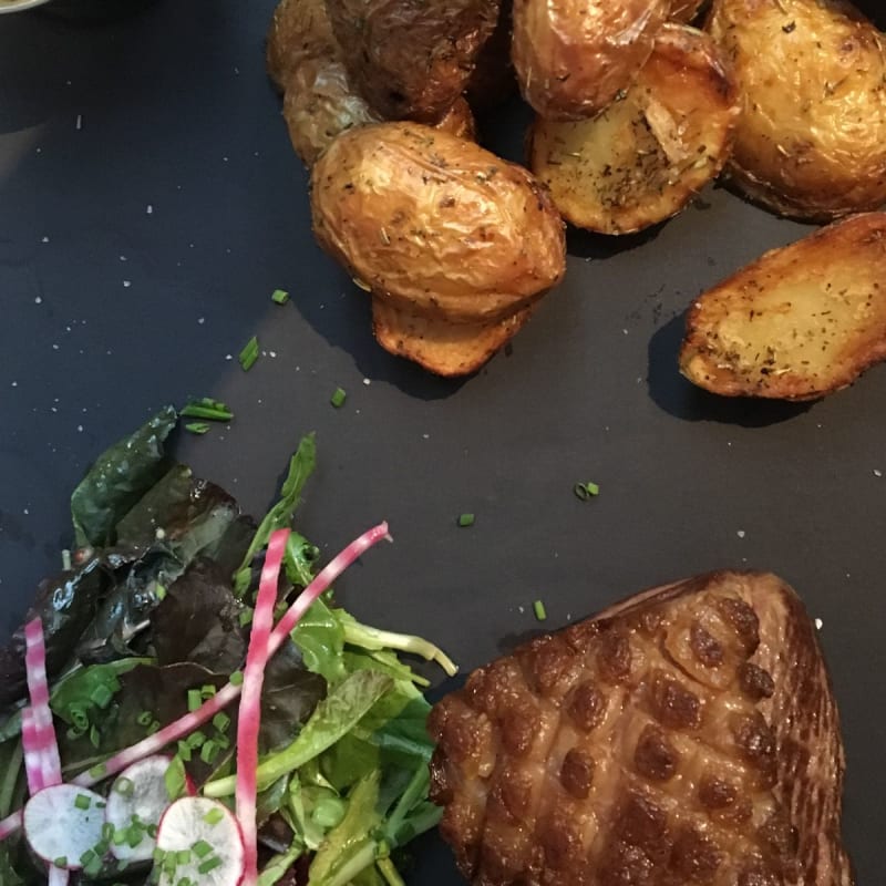 Pichana con patate - le Bistrot à Deux Têtes, Paris