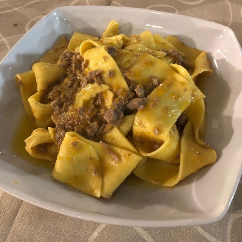 Pappardelle di papera in bianco , Semplicemente deliziosi !! - Agriturismo "La Papera"