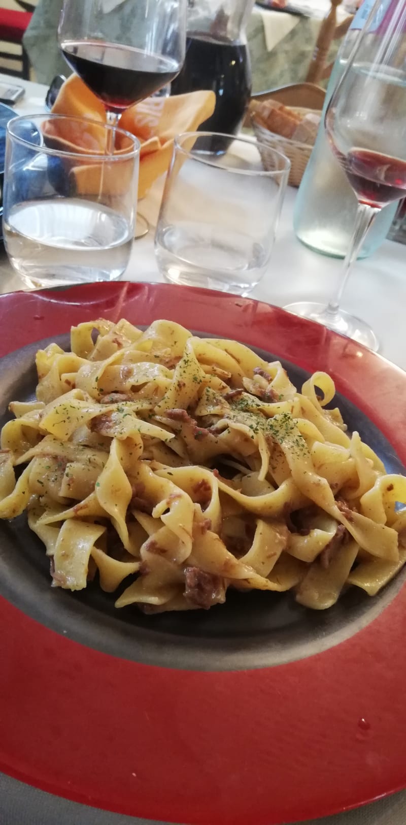 pappardelle al cervo - Ristorante Stella di Coccia, Palestrina