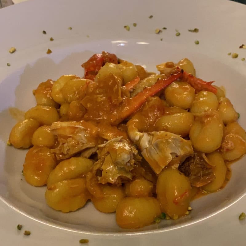 Gnocchetti di Granchio - Villa delle Rose - Ristorante Piazza Grande, Pescia