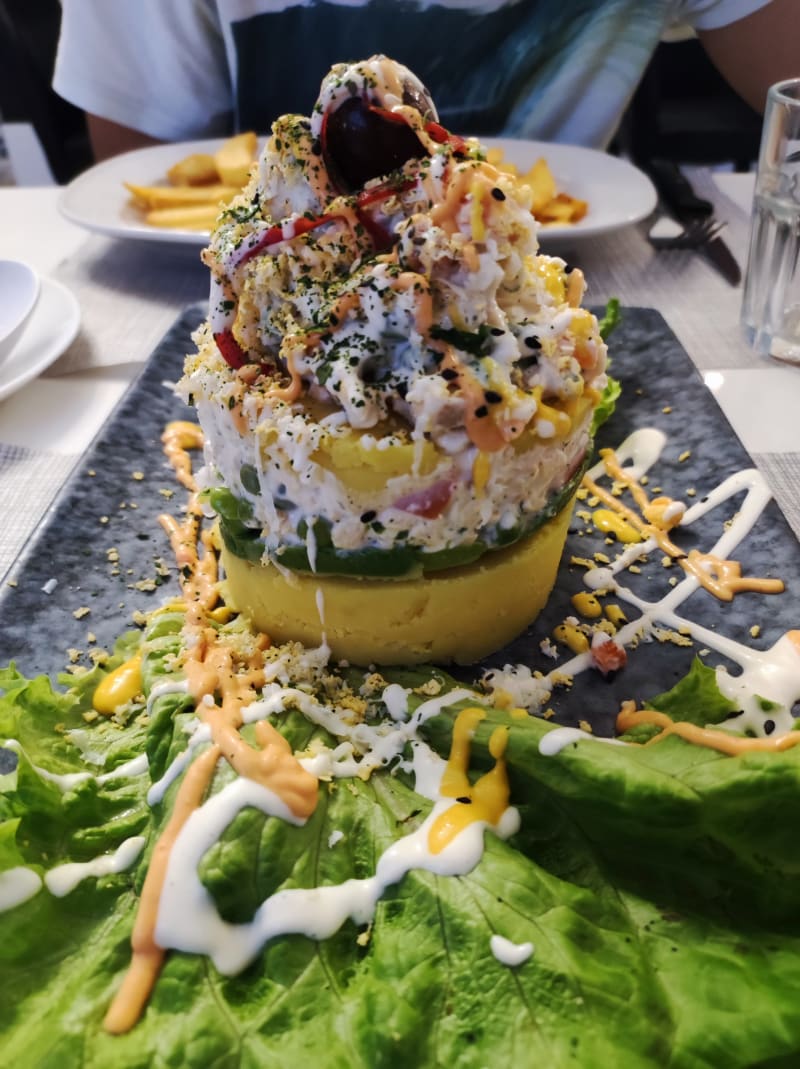 Causa rellena - Ristorante Pollo Gordo, Milan