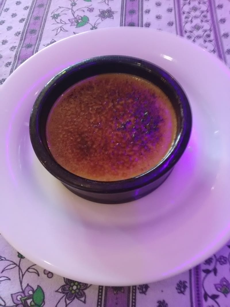 Crème brûlée caramel - Le Provençal, Paris