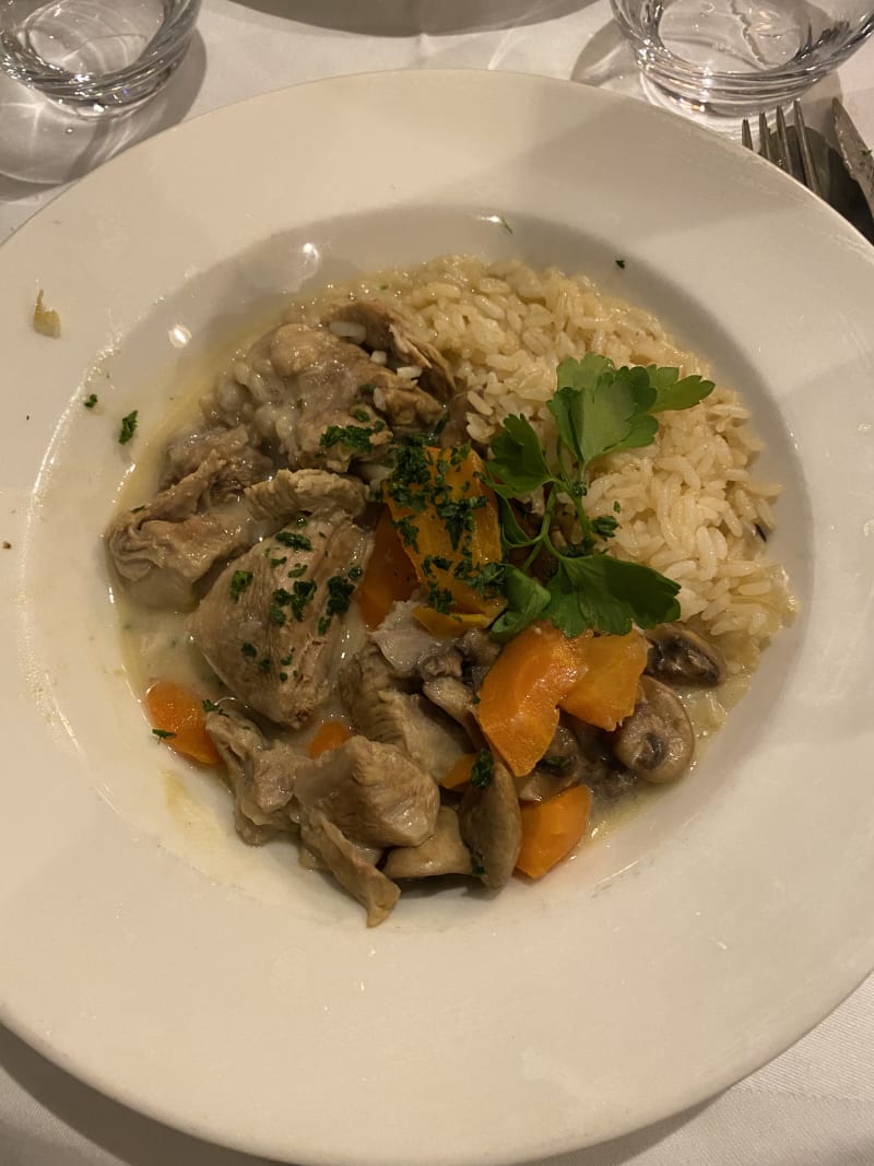 Blanquette de veau - Chez Comus, Vincennes