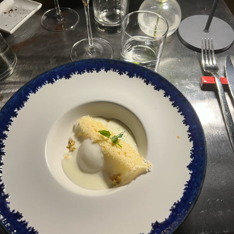 Uovo con tartufo e grana - Alfiere Food Atelier, Brescia