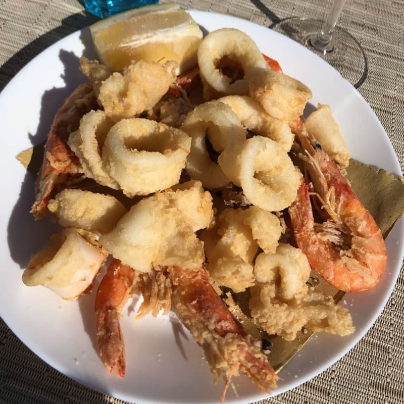 Frittura di calamari e gamberi - La Gattammare, Santa Marinella