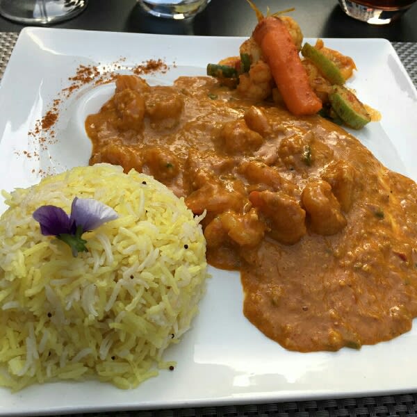 Crevettes Korma - Khana Mandir, Nyon