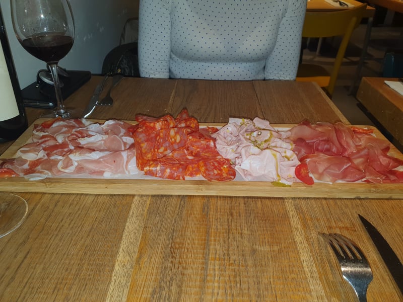 planche de charcuterie - Sapori Pizzeria, Levallois-Perret