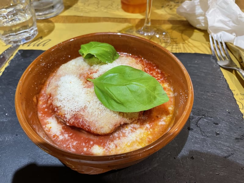 Melanzana millefoglie - Cantina del Duca, Rome