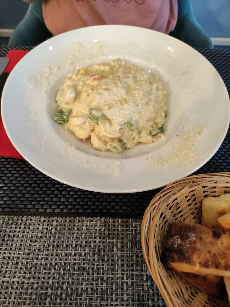 Risotto Asperges Et Crevettes - Bon Gusto, Montreuil