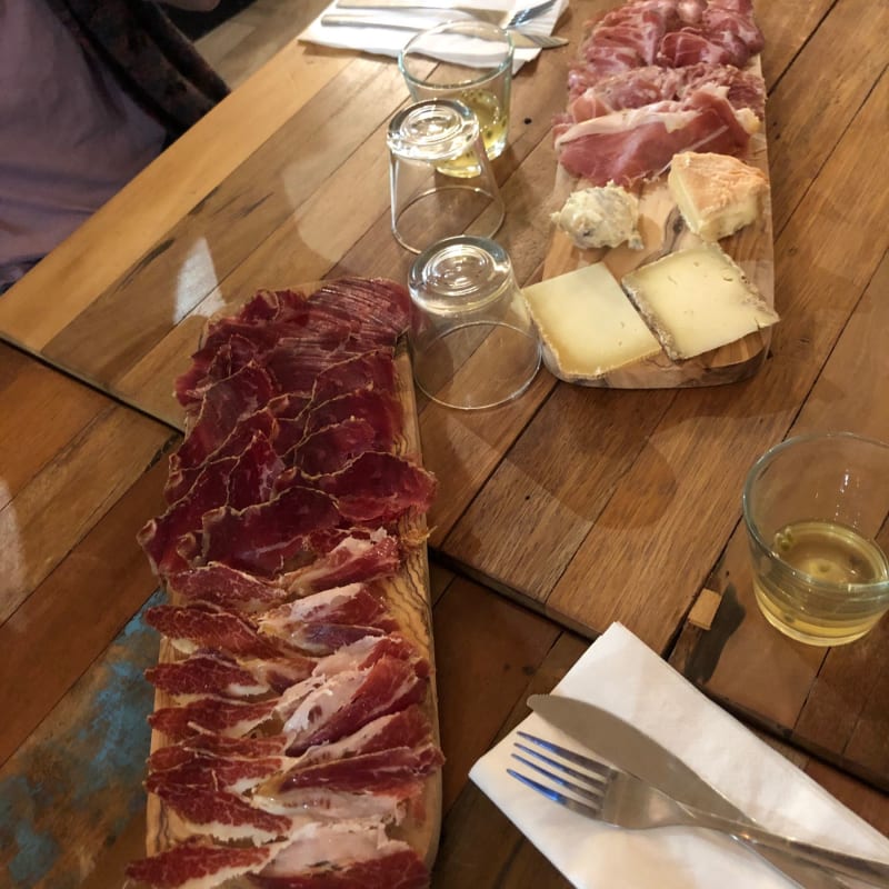 Planche ibérique et planche mixte  - L'Epicurienne, Noisy-le-Grand