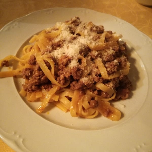 tagliatelle al ragu - I Sette Borghi