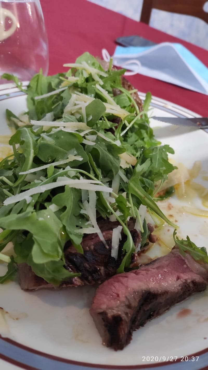 Tagliata Di Chianina Con Rucola E Grana - Caffé 60