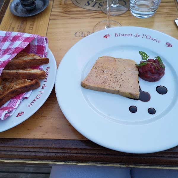 Foie gras - Le Bistrot de L'Oasis, Mandelieu-la-Napoule