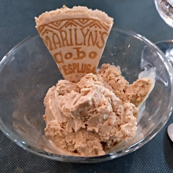 Helado de turrón - Ostrya Celler del Ferrer, Granollers