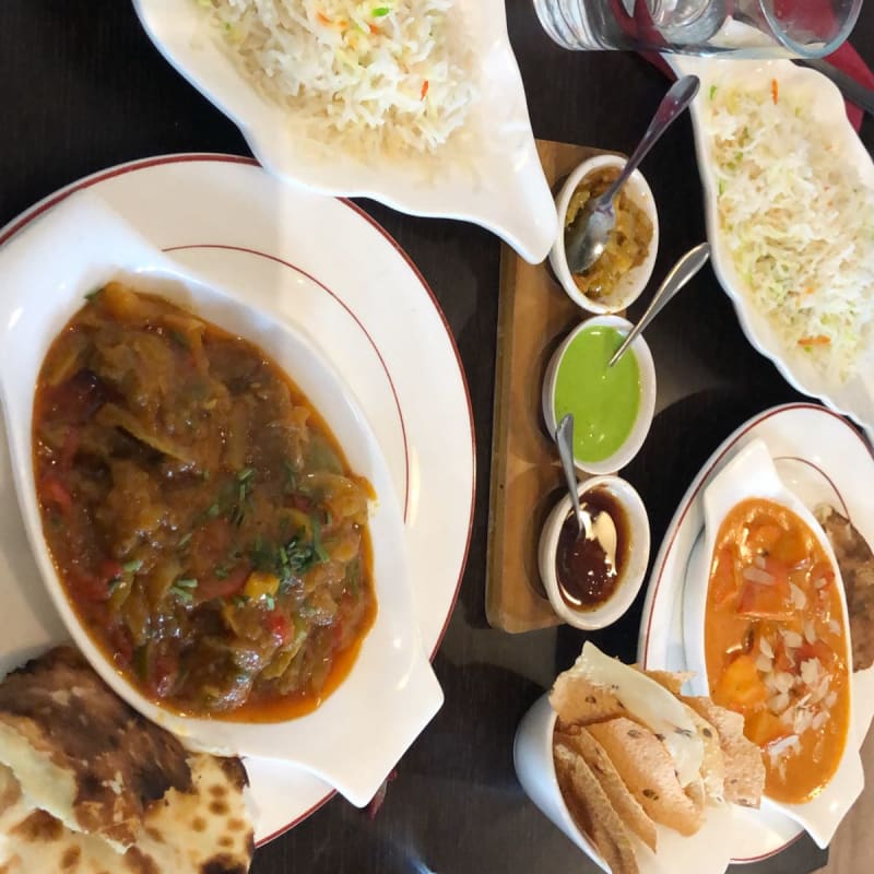 Agneau masala et butter chicken - Indian Way Restaurant