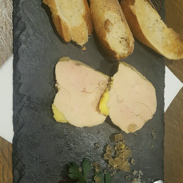 foie gras mi-cuit - Aux Produits du Sud-Ouest, Paris