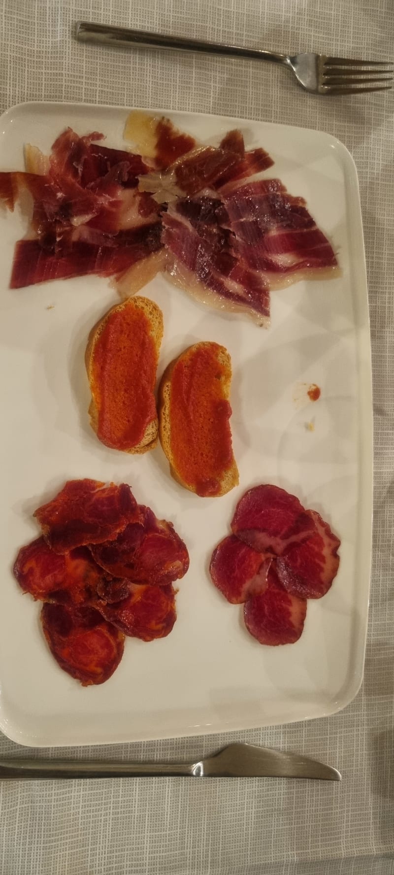 Antipasto spagnolo - Osteria della cavazzona, Castelfranco Emilia