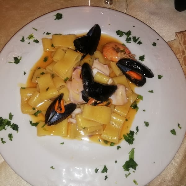 Calamarata di Gragnano ai frutti di mare - Il Posto, Benevento