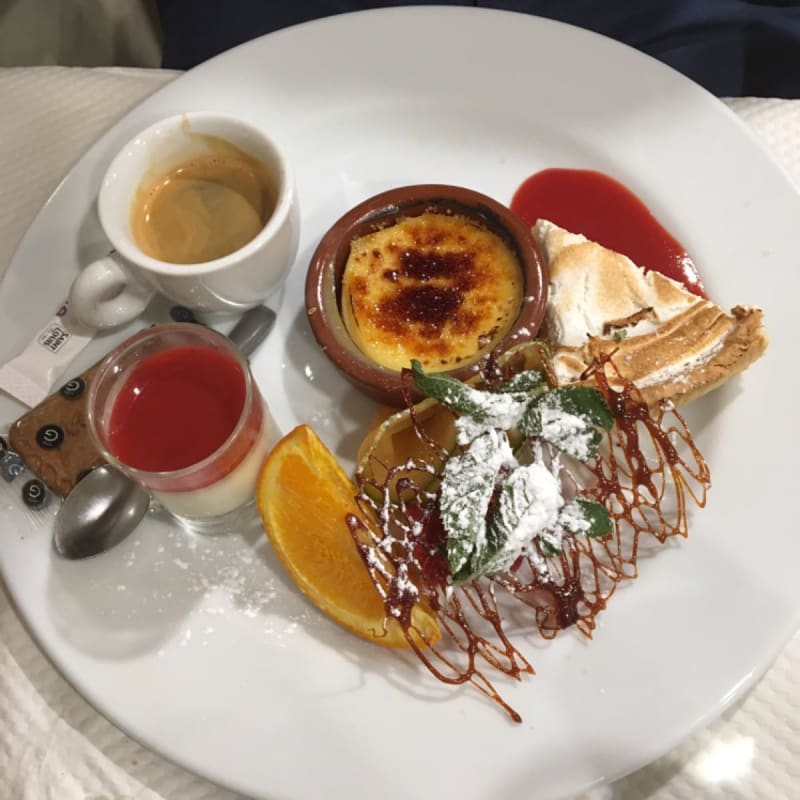 Café gourmand - Girasole, Paris