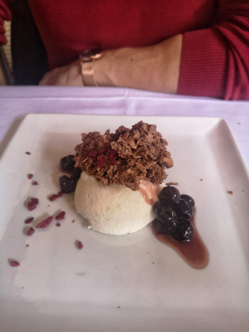 Semifreddo con ricotta - Antica pesa, Rome