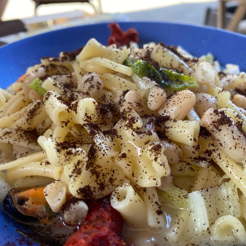 Pasta cozze fagioli nduja e caffè. - Prodotti Tipici Campani, Naples