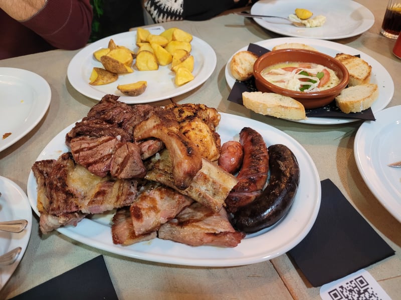 Combo de carnes - Parrilla total