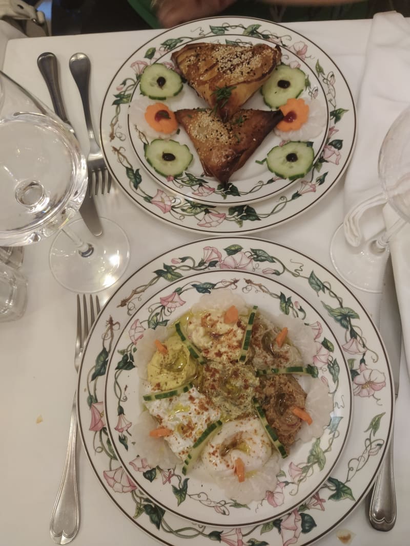 Assortiment de mezze - L'Iliade, Paris