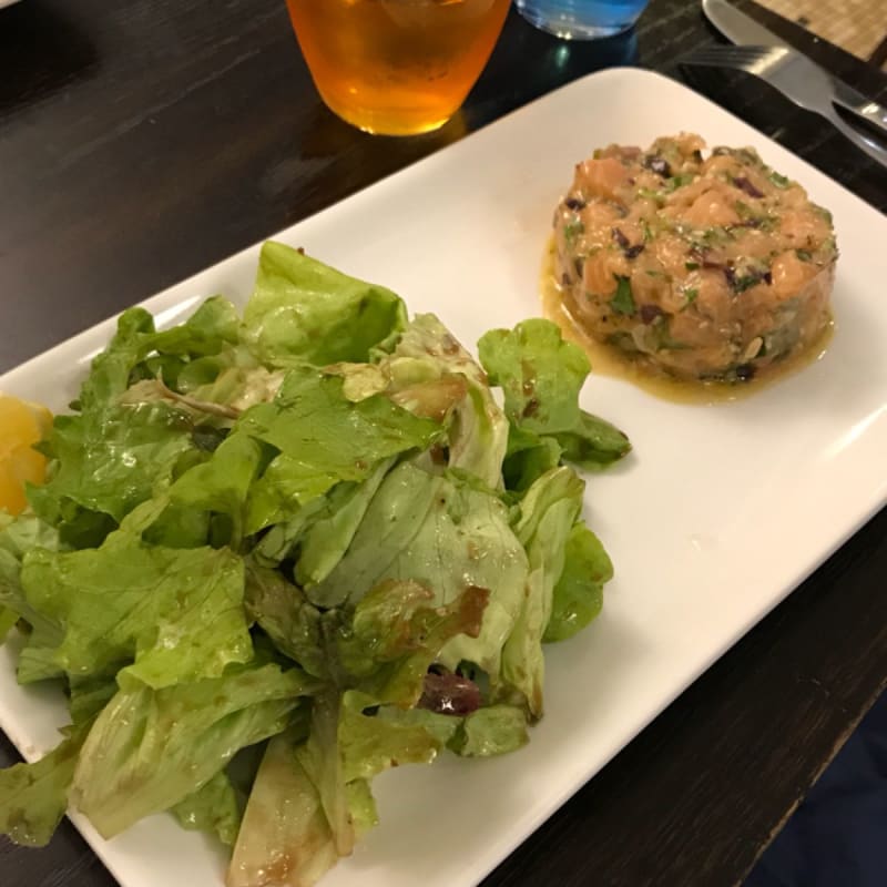 Tartare de saumon - Les Frangins, Paris