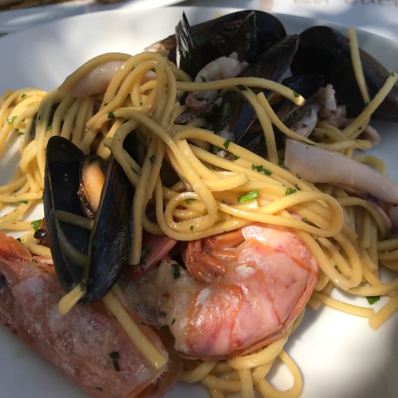 Tagliolini allo scoglio - Bella Recco