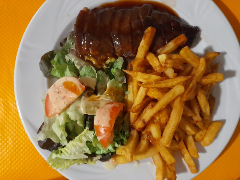 Magret De Canard Sauce Miel - Le Convivial, Vernon