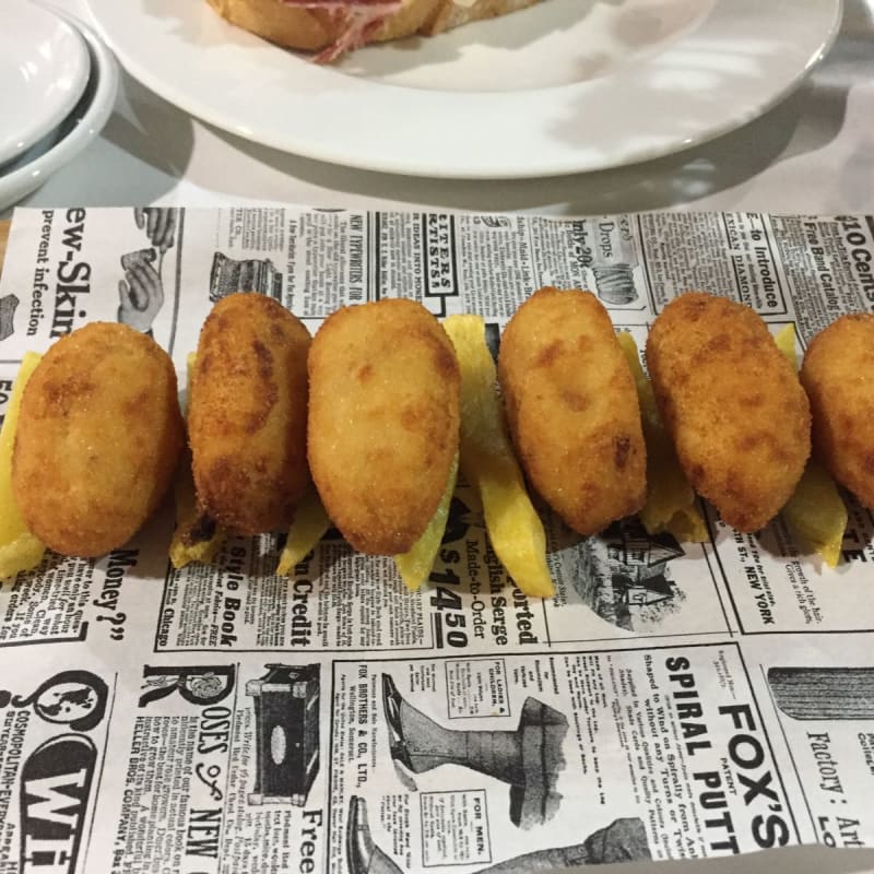 Croquetas jamón ibérico  - Parrilla Taberneros Torrelodones, Torrelodones