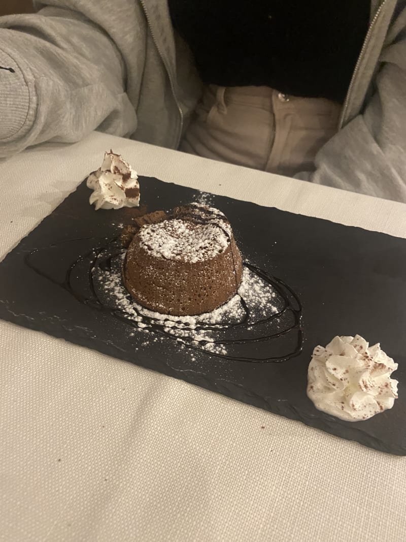 Tortino al cioccolato - Taverna 081