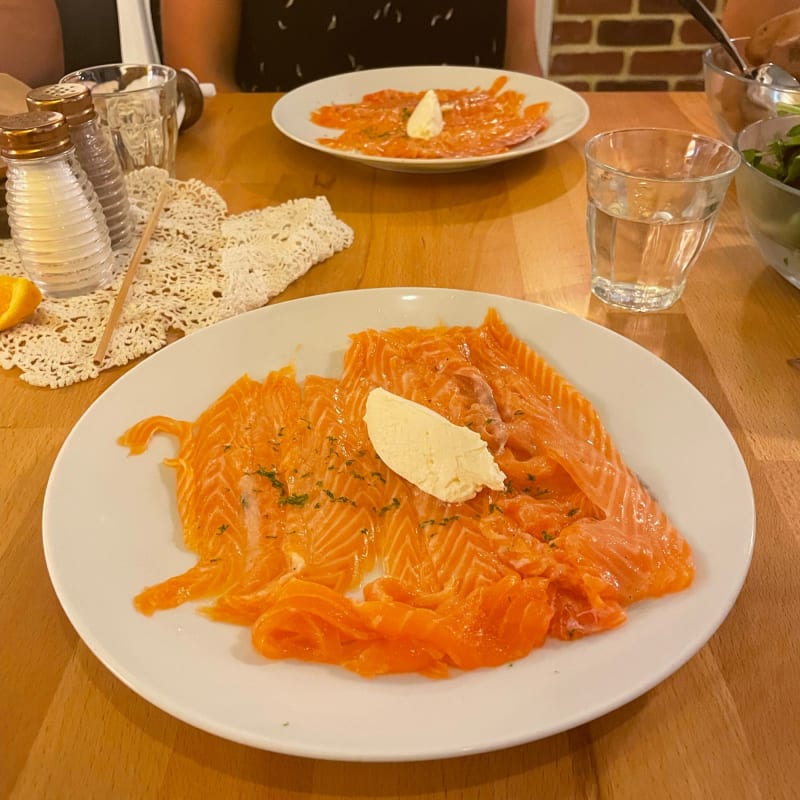 Carpaccio de saumon - M'eating Restaurant, Lille