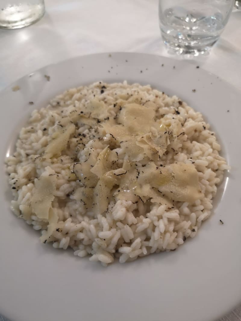 Risotto Al Tartufo Nero - Al Borgo Saraceno