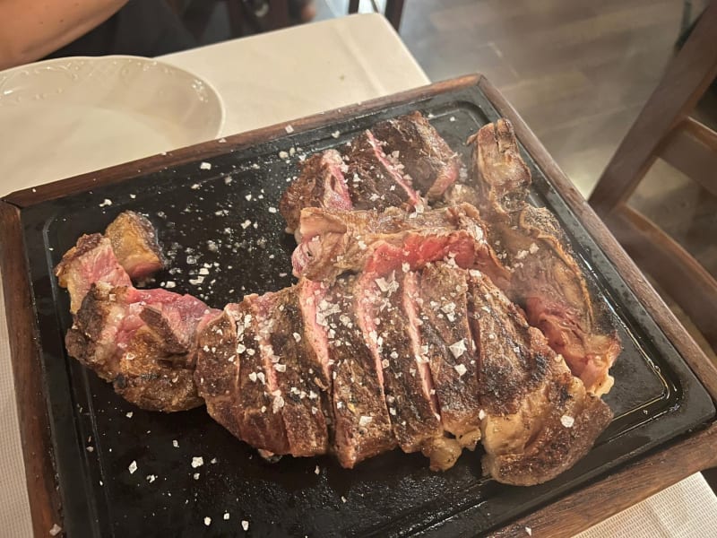 Trattoria dall'Oste BISTECCA ALLA FIORENTINA, Florence