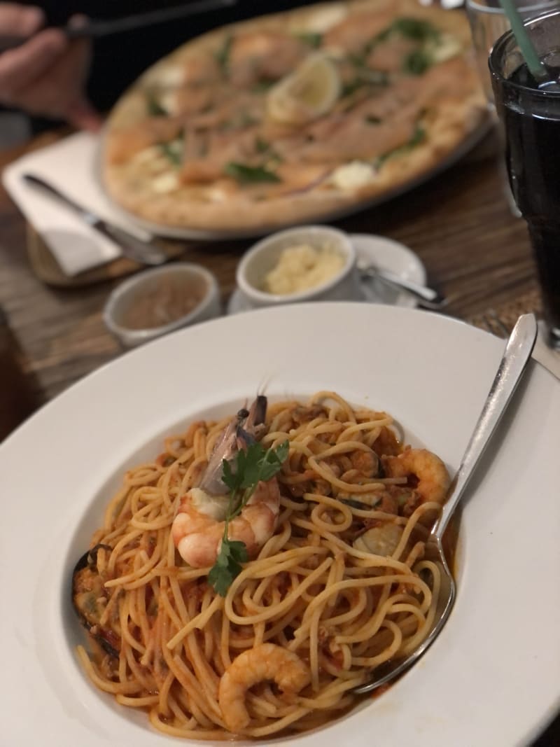 Spaghettis aux fruits de mer  - Nosolo Italia - Praça do Comércio, Lisbon