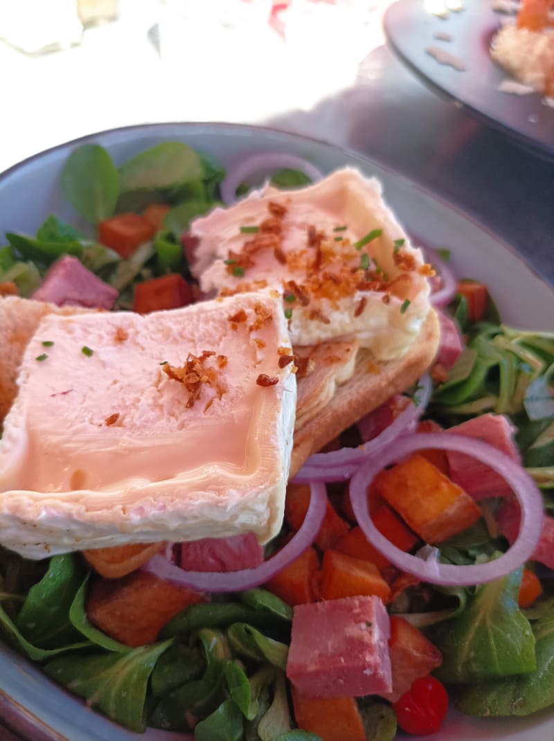 Salade champenoise jambon de Reims et chaource - L'Essentiel