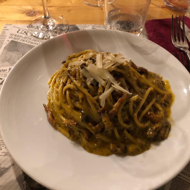 Carbonara tartufata - Osteria deGusto, Ariccia