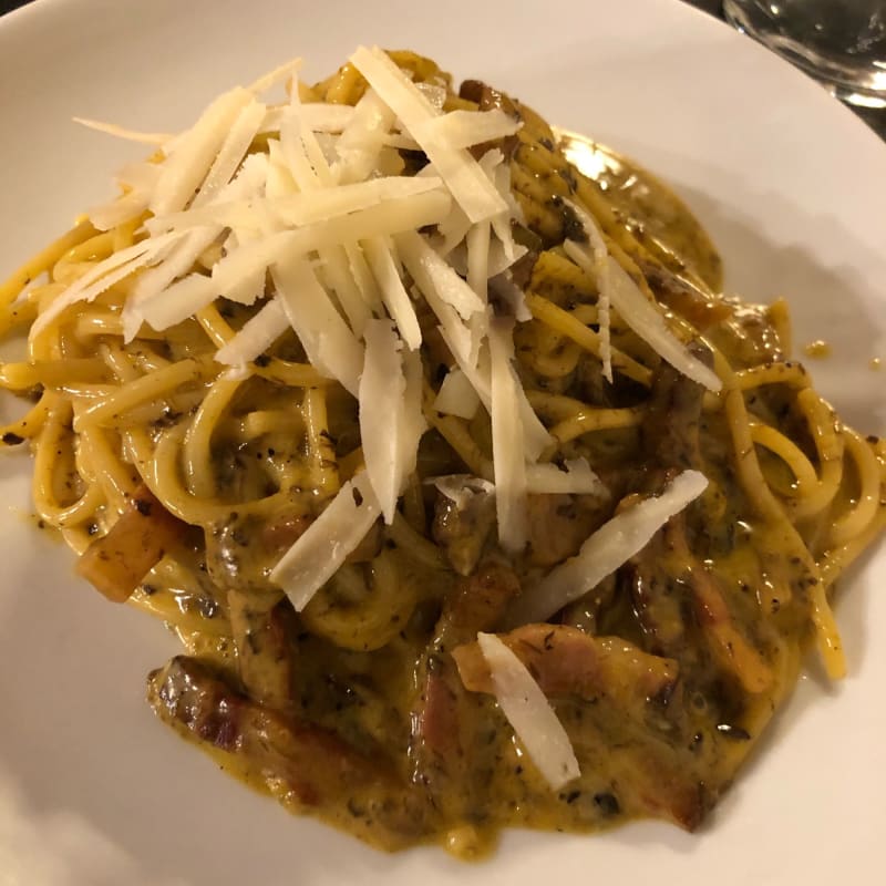 Carbonara tartufata - Osteria deGusto, Ariccia