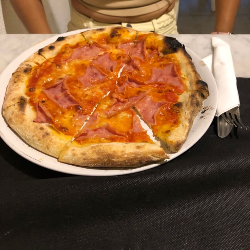 Pizza prosciuto - La Cocinita, Valencia
