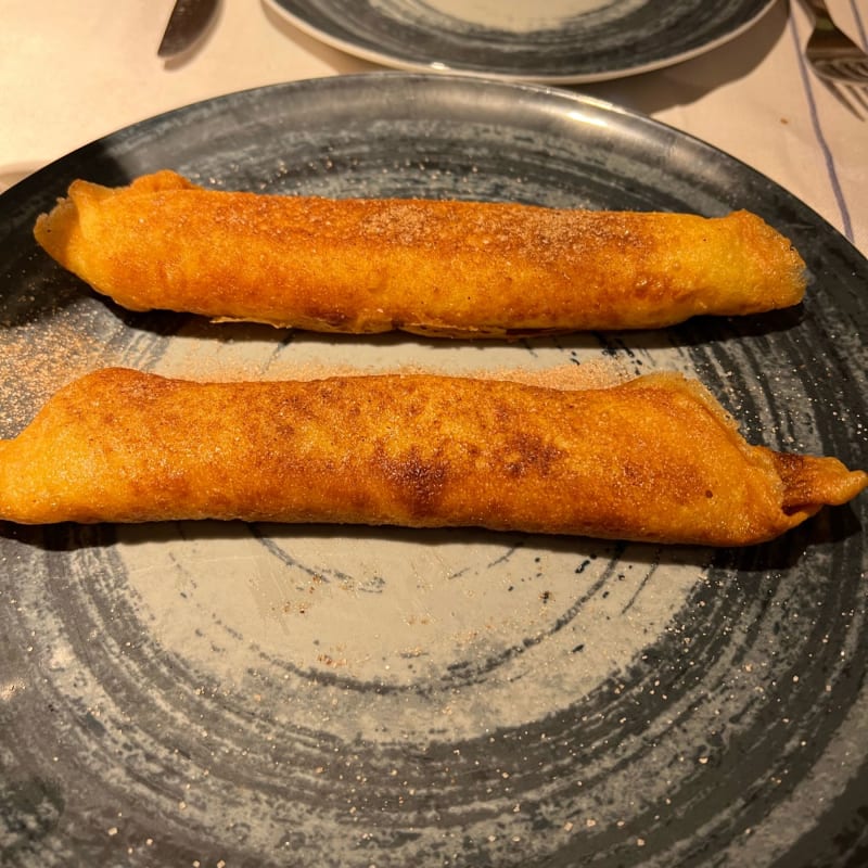 Filloas de crema  - Atrapallada, Madrid